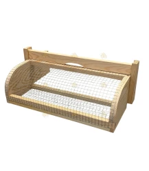 Jaula protectora de madera contra avispones para colmenas simplex BE