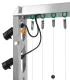 Arpa kit de montaje 80 cm - acero inoxidable/INOX