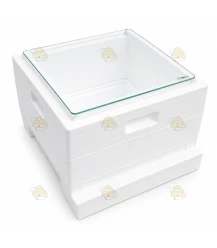 Segeberger glass inner cover 43,5 x 43,5 cm