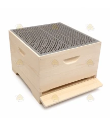 Spaarkast queen excluder perforated aluminum 47 x 42 cm