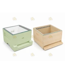 simplex BE / colmena Spaarkast de poliestireno cubrecuadros de vidrio  45,6 x 45,6 cm