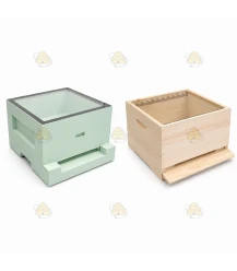 Plastic crown board 45,6 x 45,6 cm for simplex BE / BeeFun® polystyrene hive