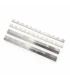 Beslagssett Segeberger Simplex 11-rammers 41,2 cm alu/alu