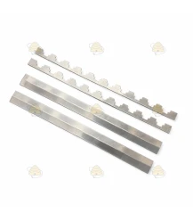 Hardware set Segeberger simplex 10-frame 41.3 cm aluminium/aluminium