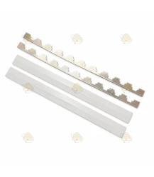 Hardware set Segeberger simplex 10-frame 41.3 cm PVC/aluminum