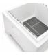 Kit de herrajes Segeberger Simplex 10 cuadros 41,3 cm pvc/aluminio