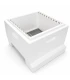 Hardware set Segeberger simplex 10-frame 41.3 cm PVC/aluminum