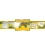 Honingetiket geel breed