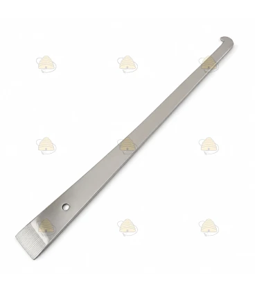 Hive tool with frame lifter, 31 cm stainless steel