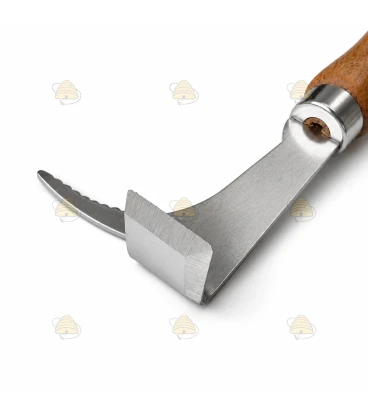 Ramenheffer met schraper (handvat hout)
