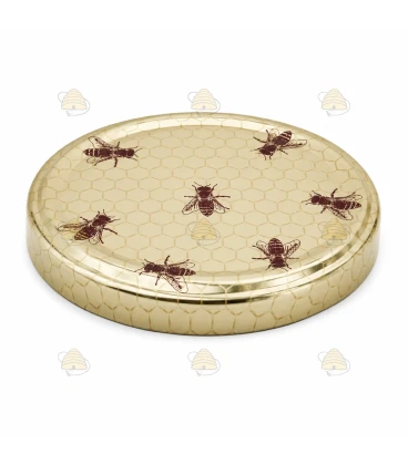 Favo con api, tappo TO 63 mm, 20 pezzi