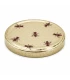 Honeycomb with bees, 63 mm Twist-Off lid, 20 pcs