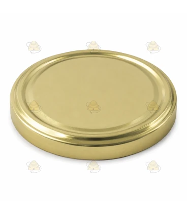Låg guldfarvet, 63 mm TO , 60 stk.
