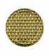 Tappi dorati con motivo a favo vivace , tappo TO 63 mm, 20 pezzi