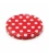 Deksels rood met stippen, 82 mm TO deksels, 12 stuks