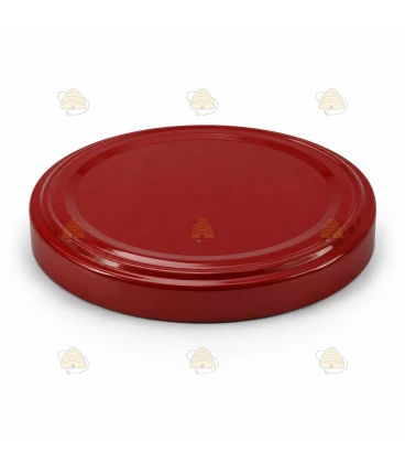 Tapas rojas brillantes, tapas TO de 82 mm, 12 unidades