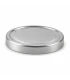 Silverfärgade lock, 82 mm TO-lock, 12 st