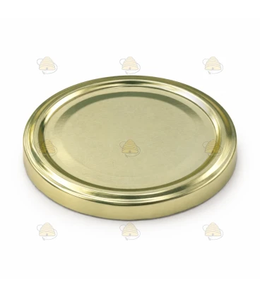 Lid 82 mm gold-colored, twist-off lid, 12 pieces