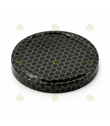 Premium black honeycomb design, 82 mm twist-off lid, 12 pcs