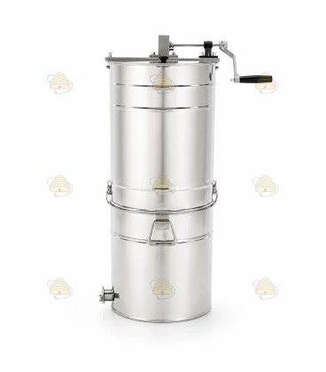400 mm 2-frame honey extractor with strainer and collection bucket (Easy)