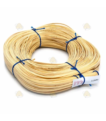 Flätband 3 mm brett 250 gram