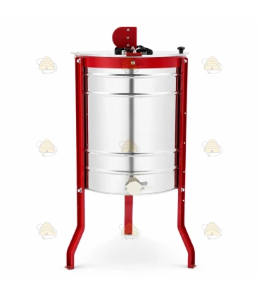 500 mm 4-frame manual honey extractor (Deluxe)