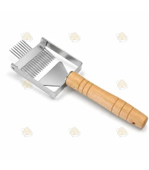 Horquilla desoperculadora de madera con soporte Deluxe
