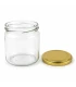 Vaso tondo 388 ml / 500 g, con coperchio