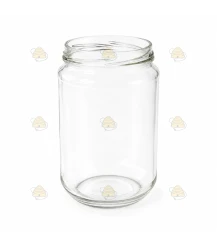 Round jar 750ml / 1kg, without lid