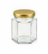 Vasetto esagonale 45ml / 50g, con tappo