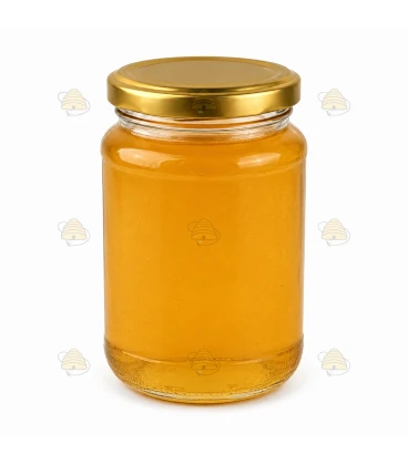 Round jar 375ml / 450g, with lid