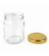 Rundt glass 212ml / 250g, med lokk