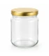 Rundt glass 212ml / 250g, med lokk