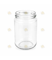 Rundt glas 290ml / 350g, uden låg