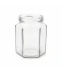 Hexagonal jar 278ml / 350g, without lid