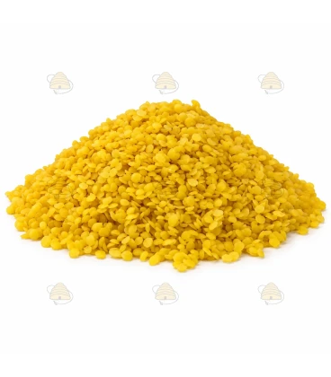 Bivoksgranulat til lys, 1 kg