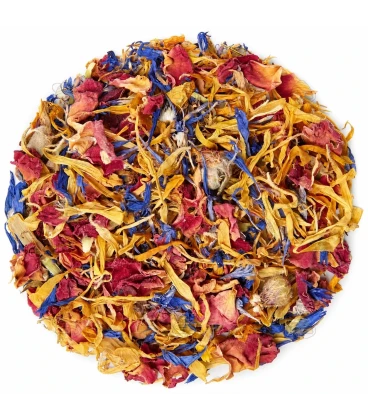 Organic flower/lemongrass mix for soap & cosmetics - 10 grams