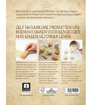 Creatief met bijenwas achterkant