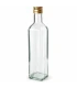 Glazen fles Marasca 6 stuks - 500 ml, met deksel