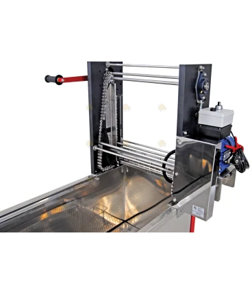 Handmatige ontzegelmachine close-up