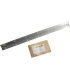 Hinge stainless steel for hive fly shelf (screws included)