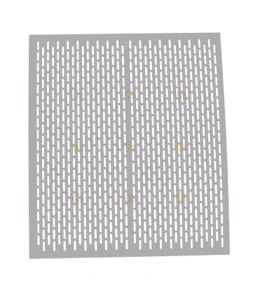 Spaarkast 47 x 41cm alu. geperf. koninginnerooster
