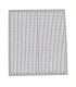 Spaarkast 47 x 41cm alu. geperf. koninginnerooster