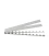 Set beslag Segeberger Simplex 10-raams 41,3 cm pvc/alu