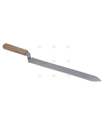 Ontzegelmes hout 28,5 cm