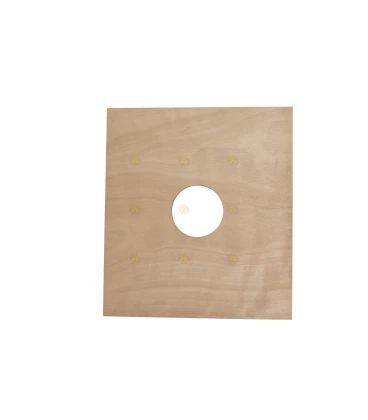 Dekplank extra dik 8 mm (voeropening voor, midden of zonder) FSC