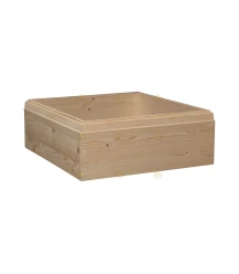 Exterior edge honeycomb pine simplex