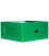 Brood box spaarkast green lacquered polystyrene with entrance holes