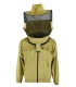 Beekeeper jacket Deluxe, round hood khaki - BeeFun®