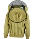 Beekeeper jacket Deluxe, round hood khaki - BeeFun®